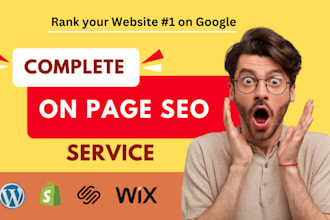 do onpage SEO optimization to increase your websites organic traffic