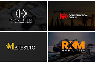 design 3d business logo for your brand