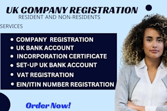 do UK company registration for UK residents and non resident