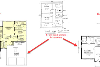 draw floor plans for real estate agents