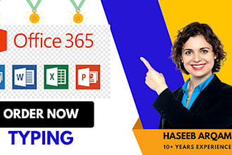 any typing work data entry urdu english professional