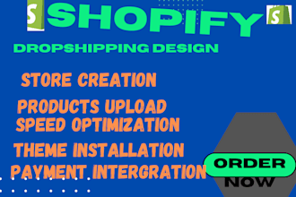 build your professional dropshipping shopify store