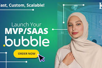 develop your saas, mvp or CRM on bubble io