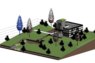 do architectural revit 3d modeling