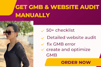 audit your google my business, gmb, gbp and competitor analysis to increase lead