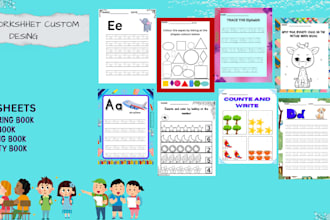 design professional custom PDF workbooks and worksheets