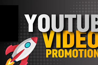 do youtube video promotion shoutout to grow organic subscriber and boost channel