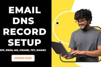 setup any email platform with dns records spf dkim dmarc