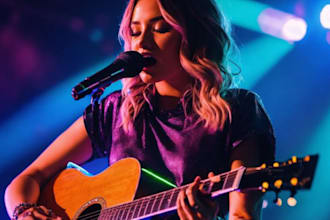 be your female singer songwriter and vocalist for christian gospel song