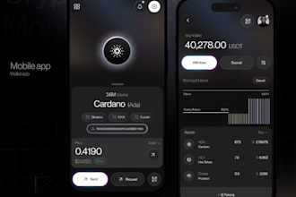 build bank app,crypto wallet app,fintech app,loan, neobank, cash app,payment app
