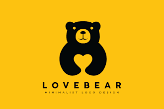 create modern minimalist logo design for your business or startup
