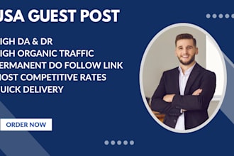 do USA guest post on high da USA blog with do follow backlinks