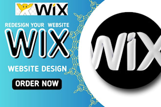 do wix website, redesign wix website, wix ngo, wix dna,wix ecommerce, wix studio