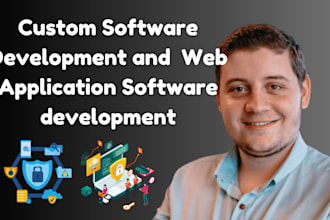 develop custom software development,  web application software