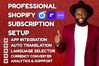 setup shopify subscription recharge bold seal loop subi appstle kaching eca casa