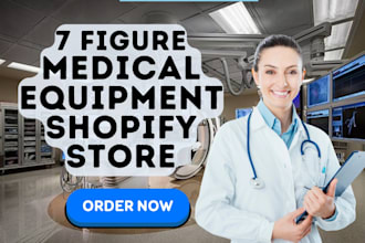 design medical equipment shopify store medical website medical supply healthcare
