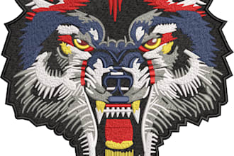 do embroidery digitizing convert to dst, jef, pes, exp in 1 hour
