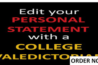 edit your personal statement or scholarship essay