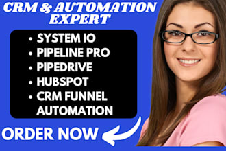 setup system io gohighlevel pipedrive pipelinepro CRM funnel automation hubspot