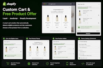be your shopify liquid developer and build custom shopify sections