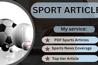 write sport, news, personal finance, investing, game, igaming article content
