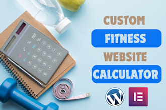 build fitness website calculator, macro calculator, calorie calculator website
