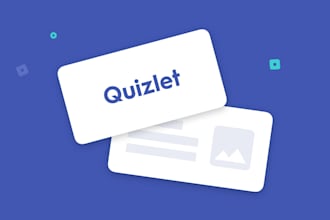 create flashcards on quizlet plus