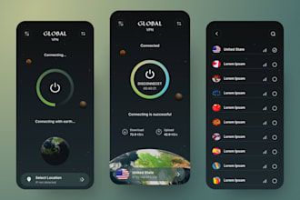 develop VPN app, VPN server, openvpn with admin panel