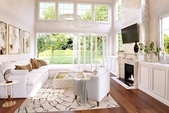 do interior design for house, villa, office, shop with high quality rendering