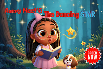 design christian children story book illustration bible themed kids story book