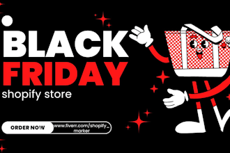 design a black friday shopify store black friday website halloween store
