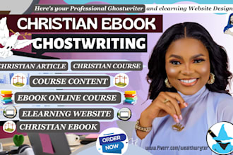 ghostwrite christian ebook, christian illustration magazine, watch youtube video