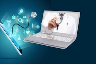 develop hipaa compliant, telemedicine website, ondemand healthcare website