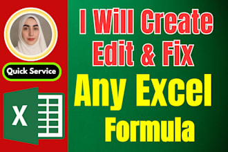 create and fix any excel formula