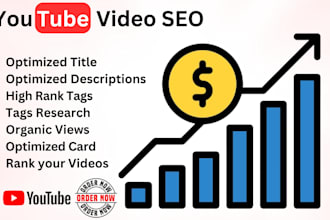 seo for optimize your youtube videos