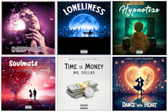 design album, mixtape or single cover arts