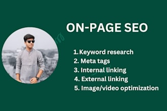 expert on page SEO services to boost your websites ranking