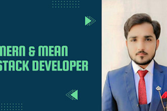 develop react mern stack website as mern stack developer