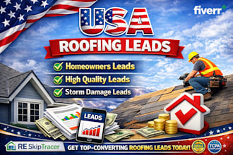 provide USA roofing leads with targeted homeowners data