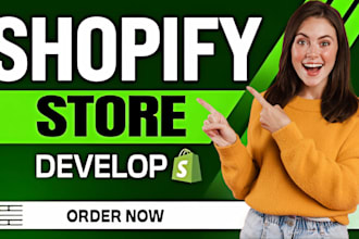 design, redesign shopify store, shopify dropshipping store, shopify website