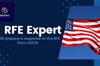 prepare a tailored response to the rfe from uscis
