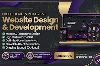 create any type of website from scratch