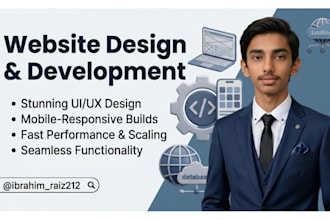 create any type of website from scratch