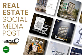 create real estate social media posts to boost engagement and sales