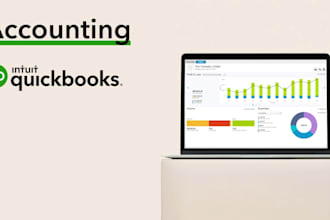 organise, setup and maintain books in quickbooks online
