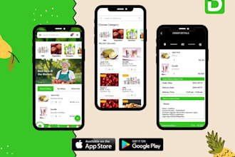 develop a grocery delivery app, online ordering app for online grocery store