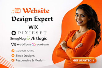 design website on pixieset smugmug artlogic typedream weblium