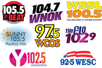 airplay and promote your music on south carolina radio
