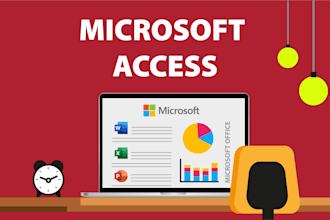 do ms access database design, queries, forms, reports