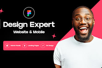 do app and web UI design with figma